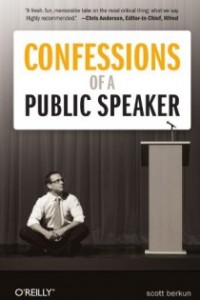 Confessions of a public speaker